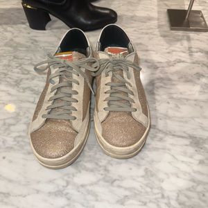 P448 link sparkle John low rise sneaker -38/8